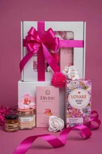 Zestaw prezentowy w kartoniku dla niej Pink Dream
