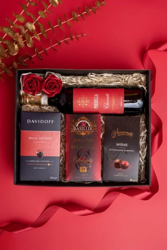 Zestaw prezentowy premium Toskański Wieczór, zestaw w podziękowaniu, dla lekarza, zestaw bez alkoholu, elegancki zestaw prezentowy dla kobiety, kawa davidoff, prezent dla mamy, prezent urodzinowy, zestaw dla nauczycielki, premium prezent