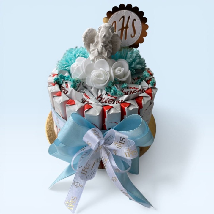 komunijny zestaw premium, słodki bukiet na komunię, box komunijny, prezent komunia dla dziewczynki, prezent komunia dla chłopca, box prezentowy, bukiet komunia, box komunia