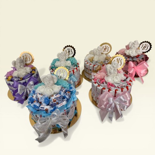 komunijny zestaw premium, słodki bukiet na komunię, box komunijny, prezent komunia dla dziewczynki, prezent komunia dla chłopca, box prezentowy, bukiet komunia, box komunia